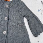 Juicy Couture Vintage Knit Grey Button Down Sweater Cardigan Photo 5