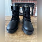 Mario Valentino 🔥NEW VALENTINO Marti Leather Boot  Black Size 10 Studed Designer Photo 8