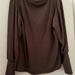 Zac and Rachel  Chocolate Brown V-Neck Blouse Photo 6