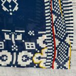 Cupshe Blue and White Boxy Tunic Coverup Photo 6