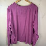 L.L. Bean Women's 3X PLUS Long Sleeve Henley‎ Shirt Top Mauve Outdoor Classic Pink Size undefined Photo 6