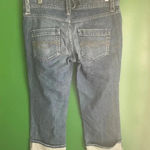 CLEARANCE! Mossimo Crop Low Rise Jeans Blue Denim Size 8 EUC Photo 2