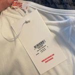 One Arm Bodysuit White Photo 4