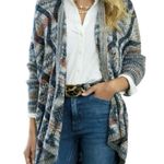 Soft Surroundings Pendley Cable Knit Long Cardigan Sweater Multicolor Size S/M Photo 0