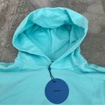 36.5 New PANGAIA Heavyweight Unisex Hoodie , Light Turquoise Size M New w/Tag Photo 3
