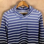 Karen Scott Dip-dyed Striped Cowl Neck Sweatshirt XS Photo 2