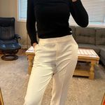 St. John  Caviar white Emma trousers. Photo 3