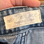 We The Free Down to Earth Patchwork High Rise Mom Jeans Size 28 GUC Photo 4