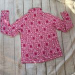 Vineyard Vines ‎ Performance Sz Large Pink White Medallion Quarter Zip Pullover Photo 9