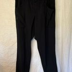 Athleta  Skyline Paper Bag Waist Dress pants paper bag waist Black size 6 Photo 0