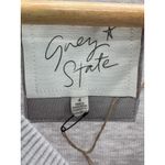 Grey State Cleo Dress Size 4 Flutter‎ Sleeve Gray Terry Mini Dress Comfy Casual Photo 4