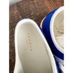 Sandro Paris Anouk Flame Solde Canvas Sneakers Royal Blue Lace Up US Size 8 Photo 15