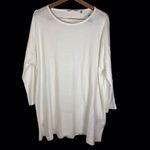 Soft Surroundings Soft‎ Surroundings Classic White Long Sleeve Super Soft Flowy Tee Size 1X Photo 4