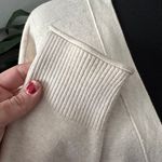 Madewell Cream Knit Mid-Length Duster Cardigan size XL Photo 4