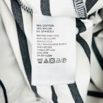 Tommy Bahama  Womens Striped Boat Neck Dress S Black White Nautical Casual Photo 8