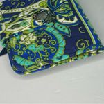 Vera Bradley Rhythm & Blues Snappy Wallet 💙💚 NWT Quilted Cotton Photo 6