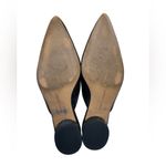 Rebecca Minkoff  Fermina Too Black Croc Embossed Slip On Mules Photo 5