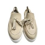 Franco Sarto Loafers Size 9.5 Tan Slip On Leather Suede Shoes Photo 4