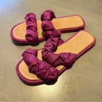 Universal Threads Universal Thread Barbie Pink Knotted Slide Sandals - Size 8.5 Photo 10