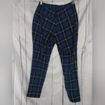 Hot Topic  Navy Plaid Y2K Ankle Skinny Pants Photo 1