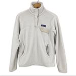 Patagonia Re-Tool Fleece $120 Snap T Beige Jacket Ivory Small Photo 3