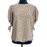 Tuckernuck  Hyacinth House Size XS  Red Floral Fiona Blouse $88 Shirt Top Photo 1