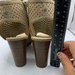 Circus by Sam Edelman Circus NY by Sam Edelman open toe cut out heel sandals size 8.5 beige Photo 7