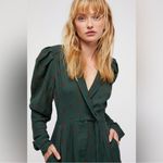 Free People NWT  Star Eyes Green Jumpsuit size XS Photo 2