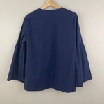 Michael Kors True Navy Blue Lace Up Poplin Tunic NEW Photo 7