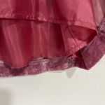 J.Crew  Pink Purple Crushed Velvet Ruffle Tank Top Size Medium New Photo 5