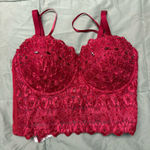 Windsor Red  Corset Top Photo 0