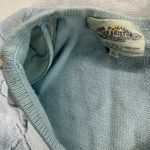 Susan Bristol Cardigan Sweater Short Sleeve Embroidered Knit Top XL - Flawed Photo 6