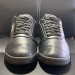 Reebok 🖤 Classics Black Princess Sneakers Size 10 Photo 3