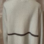Elle  Gray Sweater with Black Accents Photo 9