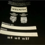 Hunter  Original Gloss Tall Rain Boots Women’s Size 6 Black Galoshes Photo 2