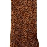 Hyped Unicorn Leopard Animal Print Satin Midi Skirt Photo 7