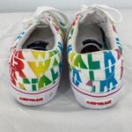 Airwalk ‎ Alya-J rainbow print sneakers, size 8M Photo 4