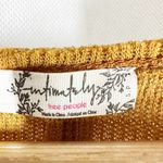 Free People  Sloane Bodysuit Long Sleeve Snap V Neck Ribbed Amber Size Small Photo 7