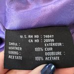 Andrew Marc Genuine Leather Black Zip Up Jacket Large Photo 3