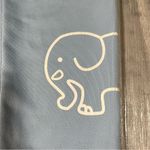 Ivory Ella  Baby Blue Leggings with Elephant on the bottom of one Legging; Small Photo 2