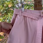 Maeve Anthropologie  Wide Leg Utility Culottes Light Pink Size L Photo 4