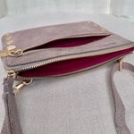 Hammitt  Nash Small Leather Crossbody Grey Natural/Brushed Gold Photo 5