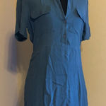 Urban Outfitters ❤️  blue button front dress Photo 0