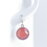 Purple Orange Statement Neacklace Set Photo 4