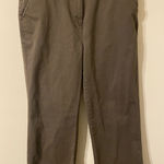 Womens L.L. Bean 0DBT2 Brown Chinos Khakis Slacks Size 12 Photo 0