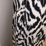 Covington zebra print fleece long bath robe Photo 4