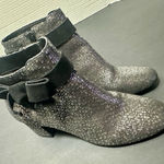 Alex Marie Mayleen Metallic Heel Ankle Booties Size 7.5 Photo 0