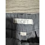 Loft Gray Everyday Casual Shorts Cuffed Hem Pockets Womens Summer Fall Work 8 Photo 3