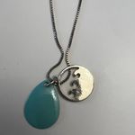 Wave Necklace Blue Photo 2