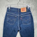 Levi's Vintage  517 Slim Boot Cut Jeans 5 JR M Dark Wash Denim Retro Y2K Vibe Photo 4
